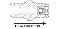 Check Valves, Ball Type NPT Connection;  NPT Nipple,  NPT Adapter 