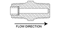 Screened Precision Metal Orifice Pipe Hex Nipple 