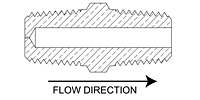 Orifice Assembly Pipe Hex Nipple 