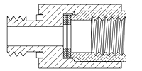 Miniature In-Line Screens 10-32 UNF Adapters 