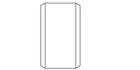 Precision Micro-Orifices® - Insert - Line Drawing