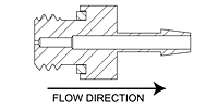 Precision Micro-Orifices® Barb Connections 