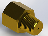 Pressure Snubbers NPT Pipe Adapter 