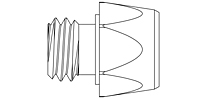 Precision Micro-Orifices® - 10-32 UNF Connections - Line Drawing