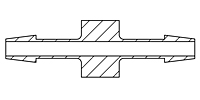 Miniature Stainless Steel Fittings Barb Couplings 