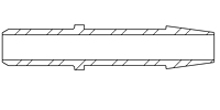 Miniature Stainless Steel Fittings Press-Fit Barb 