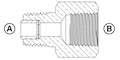 Screened Metal Orifices, Type DSO, Sectional View